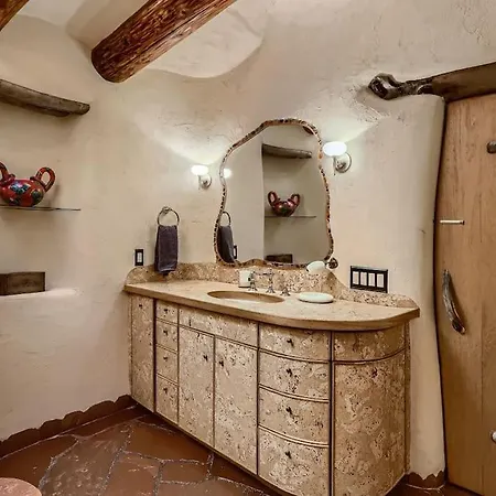 Rare And Striking Handcrafted Sanctuary With Villa Santa Fe