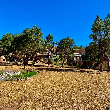 Rare And Striking Handcrafted Sanctuary With Santa Fe