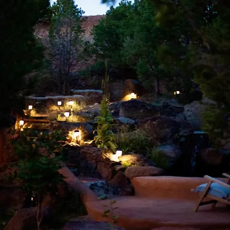Rare And Striking Handcrafted Sanctuary With Santa Fe