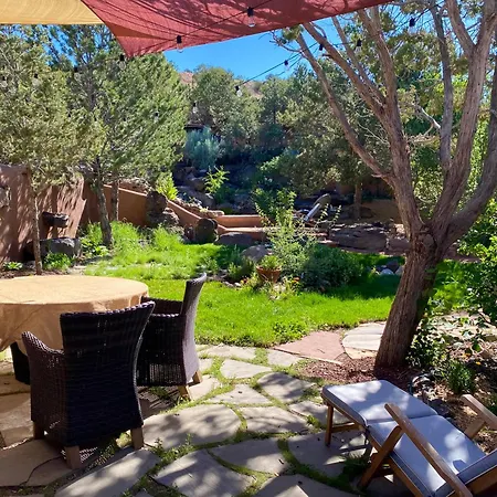 Rare And Striking Handcrafted Sanctuary With * Santa Fe